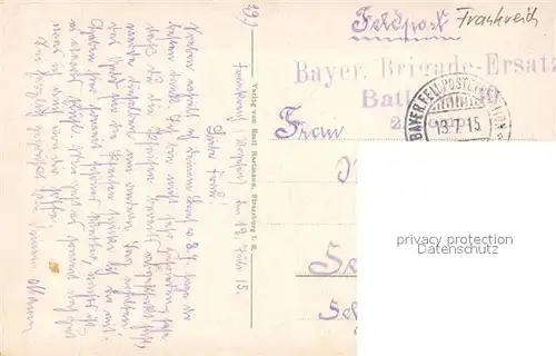 AK / Ansichtskarte Schirmeck  Schirmeck