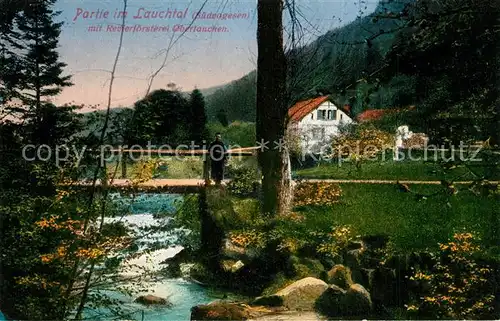 AK / Ansichtskarte Lauchtal_Vogesen Revierf?rsterei Oberlauche 