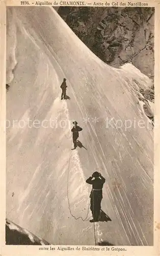 AK / Ansichtskarte Aiguilles de Blaiti?res et le Gr?pon Aiguilles