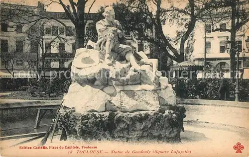 AK / Ansichtskarte Toulouse_Haute Garonne Place du Capitole Brunnen Toulouse Haute Garonne