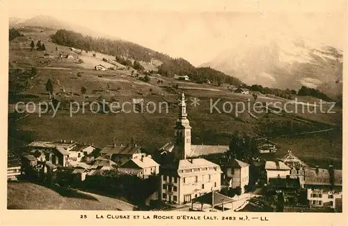 AK / Ansichtskarte La_Clusaz et la Roche d`Etale La_Clusaz