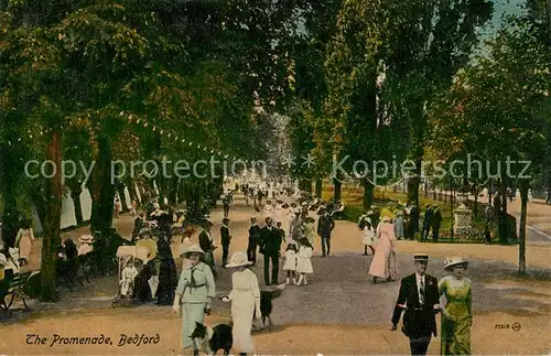 AK / Ansichtskarte Bedford_Bedfordshire The Promenade 