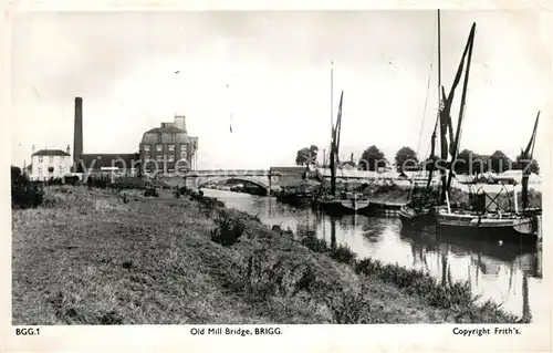 AK / Ansichtskarte Brigg_&_Wolds Old Mill Bridge Brigg_&_Wolds