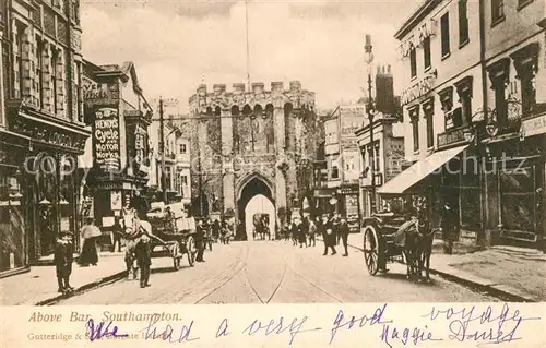 AK / Ansichtskarte Southampton Above Bar Southampton