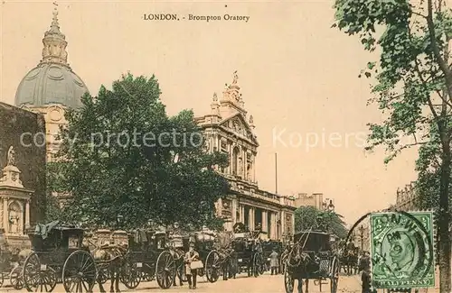 AK / Ansichtskarte London Brompton Oratory London