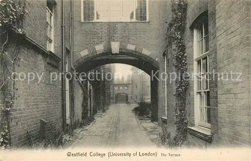 AK / Ansichtskarte London Westfield College The Terrace London