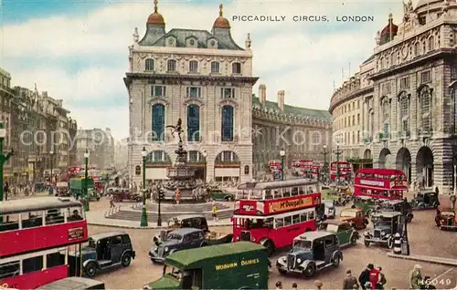 AK / Ansichtskarte London Piccadilly Circus London