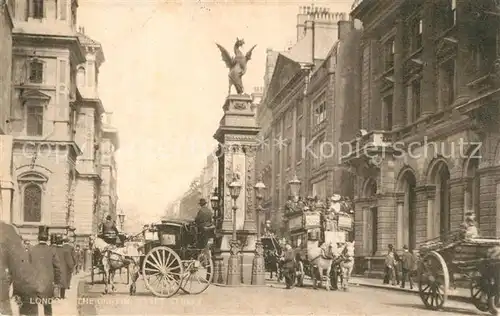 AK / Ansichtskarte London The Griffin Fleet Street London