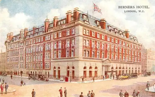 AK / Ansichtskarte London Berners Hotel London