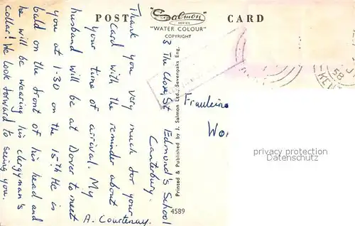 AK / Ansichtskarte Kent Gebietskarte Kent