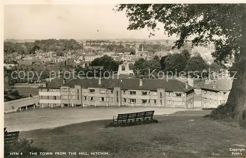 AK / Ansichtskarte Hitchin The Town from the Hill Hitchin