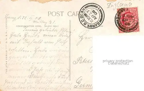 AK / Ansichtskarte Cardiff_Wales Queen Street Cardiff_Wales