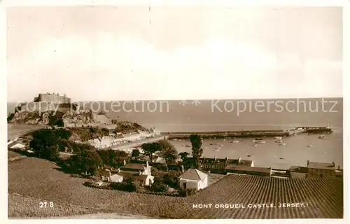 AK / Ansichtskarte Jersey_UK Mont Orgueil Castle Jersey_UK