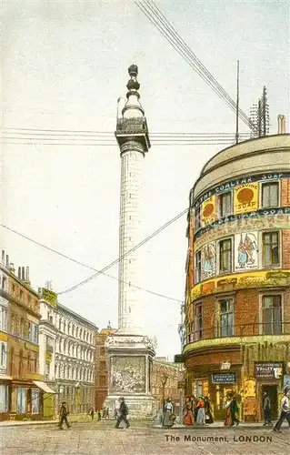 AK / Ansichtskarte London The Monument London