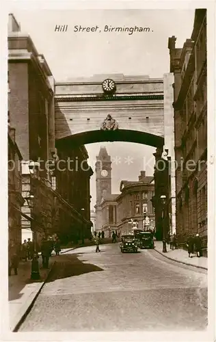 AK / Ansichtskarte Birmingham Hill Street Birmingham