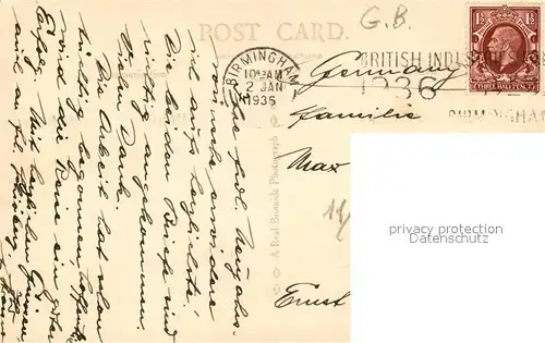 AK / Ansichtskarte Birmingham Hill Street Birmingham