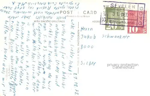 AK / Ansichtskarte Radcliffe_Bury Post Office Main Road Radcliffe Bury