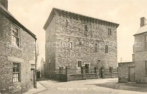 AK / Ansichtskarte Hexham Manor Keep Hexham