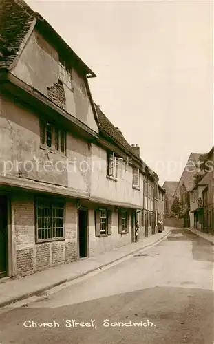 AK / Ansichtskarte Sandwich_Kent Church Street Sandwich Kent