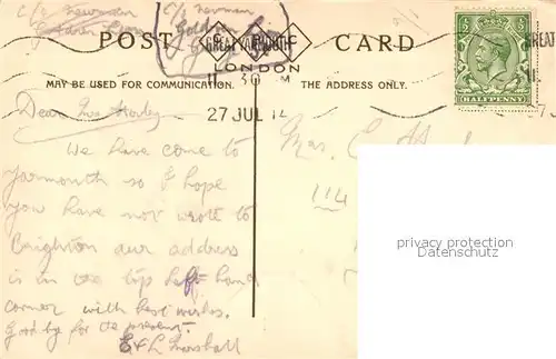 AK / Ansichtskarte Yarmouth Aquarium and Revolving Tower 