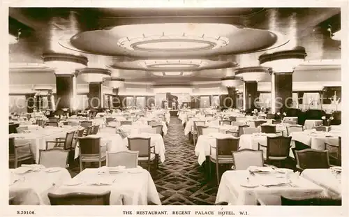 AK / Ansichtskarte London The Restaurant Regent Palace Hotel London