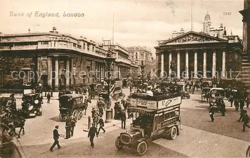 AK / Ansichtskarte London Bank of England London
