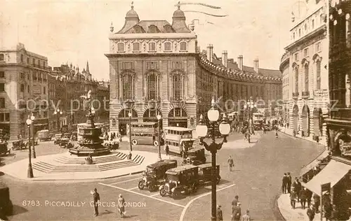 AK / Ansichtskarte London Piccadilly Circus London