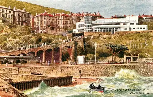 AK / Ansichtskarte Ventnor_Isle_of_Wight Winter Gardens Pavilion Ventnor_Isle_of_Wight