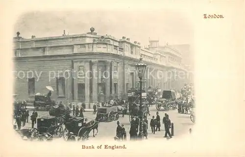 AK / Ansichtskarte London Bank of England London