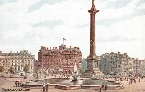AK / Ansichtskarte London Trafalgar Square London