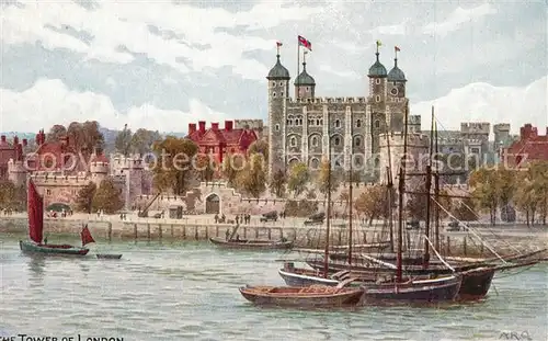 AK / Ansichtskarte London The Tower of London London