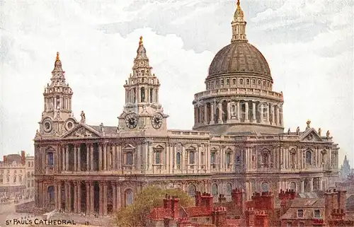 AK / Ansichtskarte London St Pauls Cathedral London