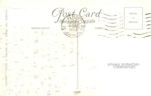 AK / Ansichtskarte Tenby Harbour Tenby