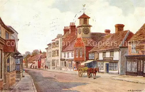 AK / Ansichtskarte Steyning High Street Steyning