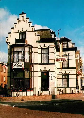 AK / Ansichtskarte Scheveningen Hotel Restaurant Sonnehuys Scheveningen
