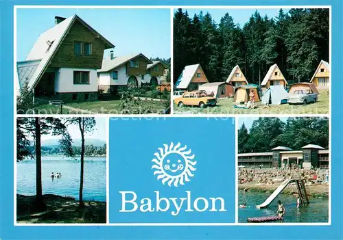 AK / Ansichtskarte Babylon_Babilon Campingplatz Schwimmbad Babylon Babilon