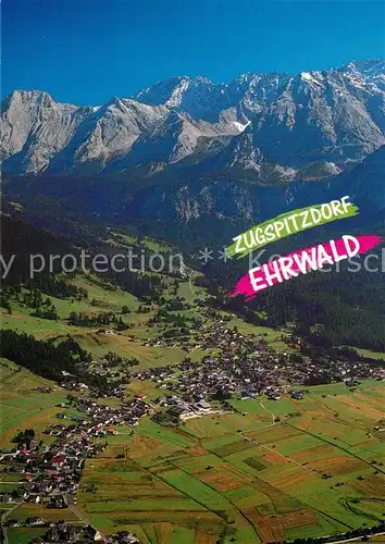 AK / Ansichtskarte Ehrwald_Tirol Fliegeraufnahme Ehrwald Tirol