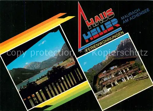 AK / Ansichtskarte Maurach_Achensee Haus Heller Ferienwohnungen Maurach Achensee