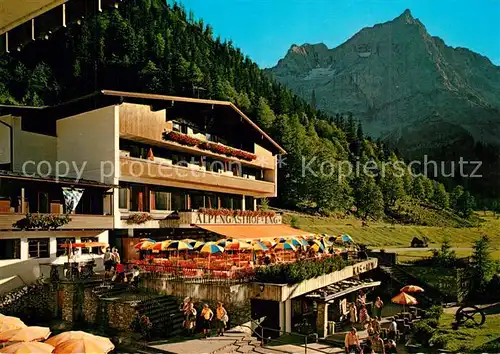 AK / Ansichtskarte Hinterriss_Tirol Alpengasthof Eng Ahornboden Karwendel Hinterriss Tirol