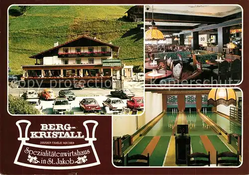 AK / Ansichtskarte St_Jakob_Defereggen Bergkristall Spezialitaetenwirtshaus St_Jakob_Defereggen