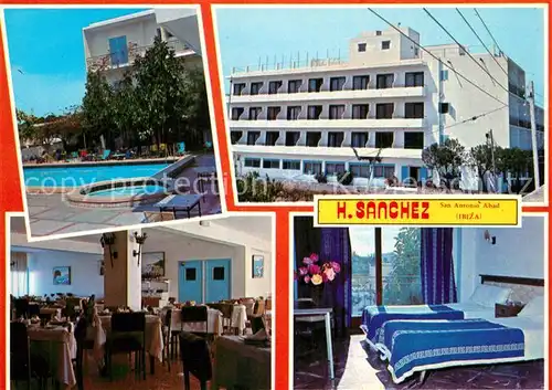 AK / Ansichtskarte San_Antonio_Abad Hotel Sanchez San_Antonio_Abad