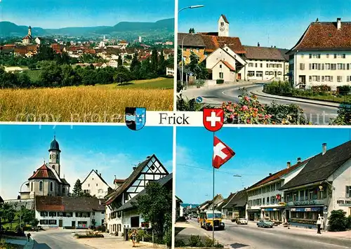AK / Ansichtskarte Frick Panorama Kirche Stadtansicht Frick