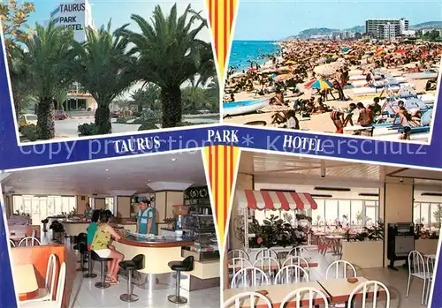 AK / Ansichtskarte Pineda_de_Mar Taurus Park Hotel Strand Pineda_de_Mar