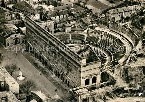 AK / Ansichtskarte Orange Fliegeraufnahme Theatre Antique Orange