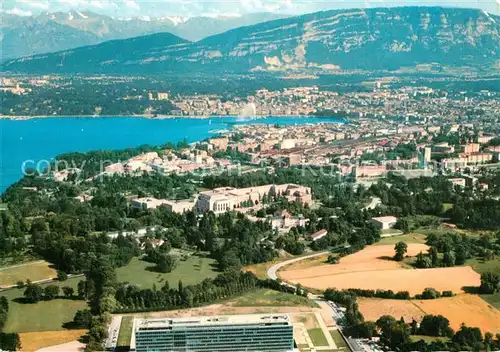 AK / Ansichtskarte Geneve_GE Fliegeraufnahme Geneve_GE