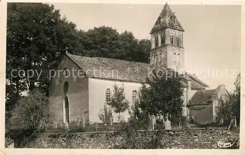 AK / Ansichtskarte Saint Point Eglise de Lamartine Saint Point