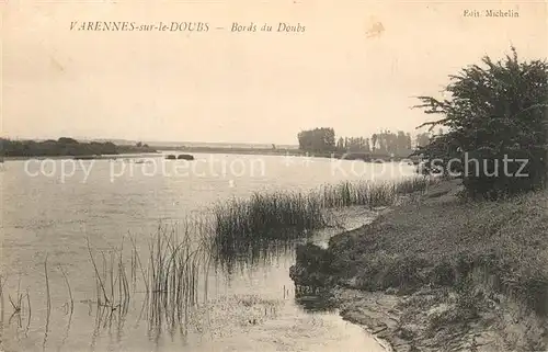 AK / Ansichtskarte Varennes_sur_le_Doubs Bords du Doubs 