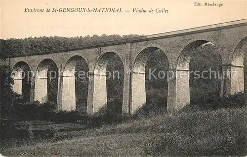 AK / Ansichtskarte Saint Gengoux le National Viaduc de Culles Saint Gengoux le National