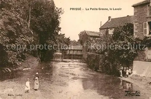 AK / Ansichtskarte Prisse La Petite Grosne le lavoir Prisse