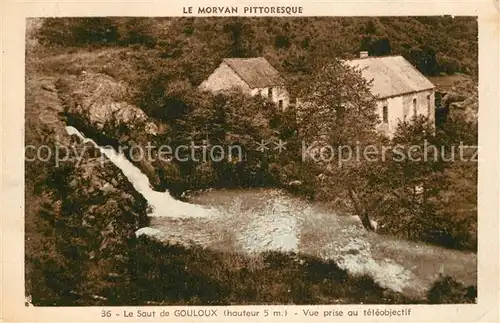 AK / Ansichtskarte Gouloux Le Saut Gouloux